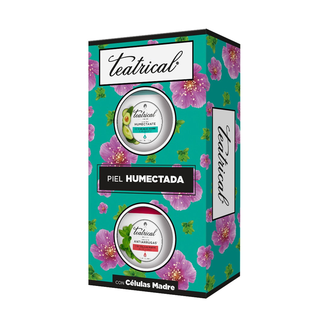 Teatrical Pack Crema Humectante 100Gr + Crema Antiarrugas 100Gr