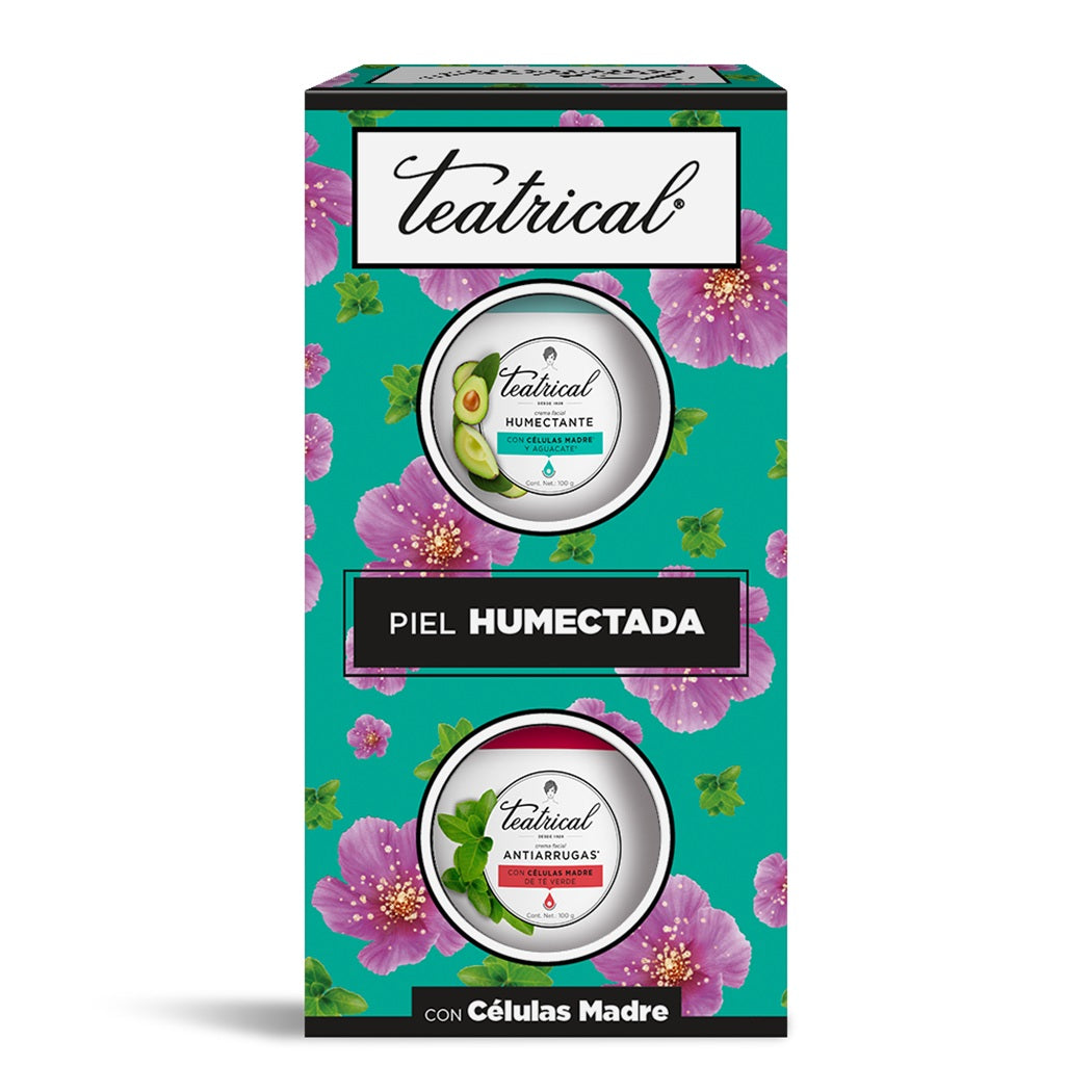 Teatrical Pack Crema Humectante 100Gr + Crema Antiarrugas 100Gr
