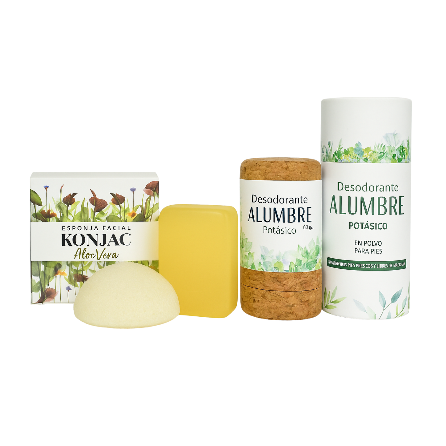 🌿 Pack Completo Natural HBM - Cuidado Suave y Refrescante