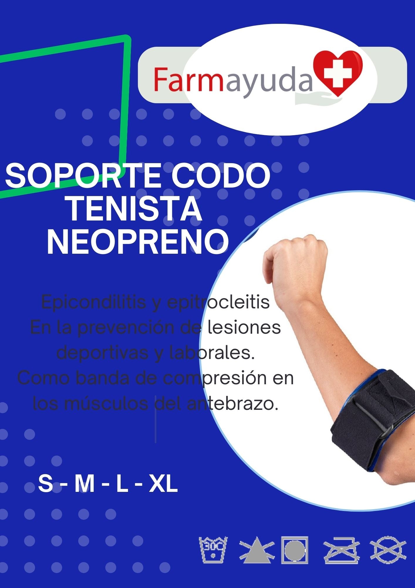 Soporte Ortopédico Codo de Tenista.