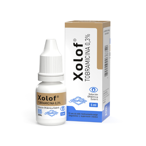 Xolof 0.3% Sol.Oftalmica 5ml (tobramicina)
