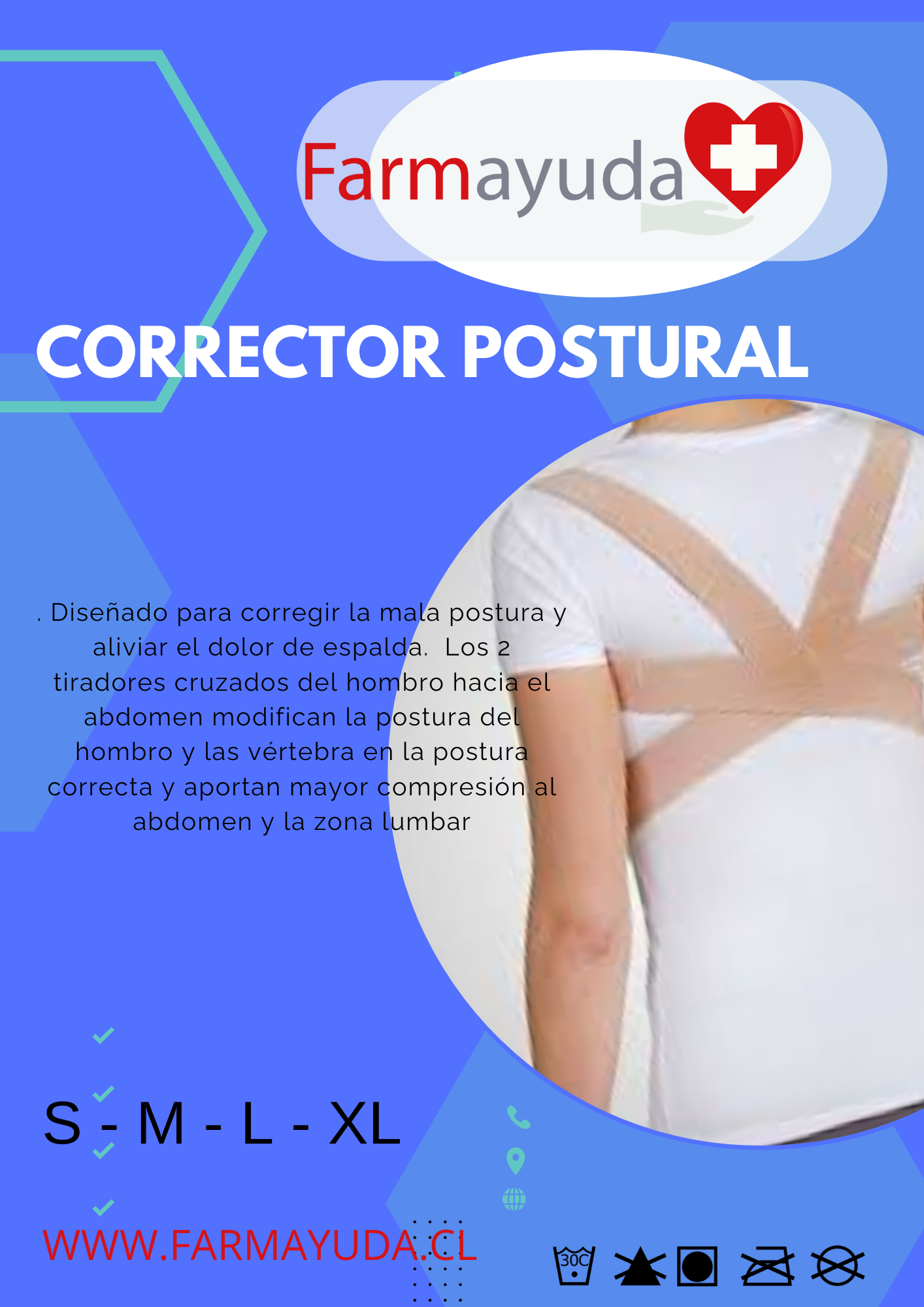 Corrector Postural Elástico