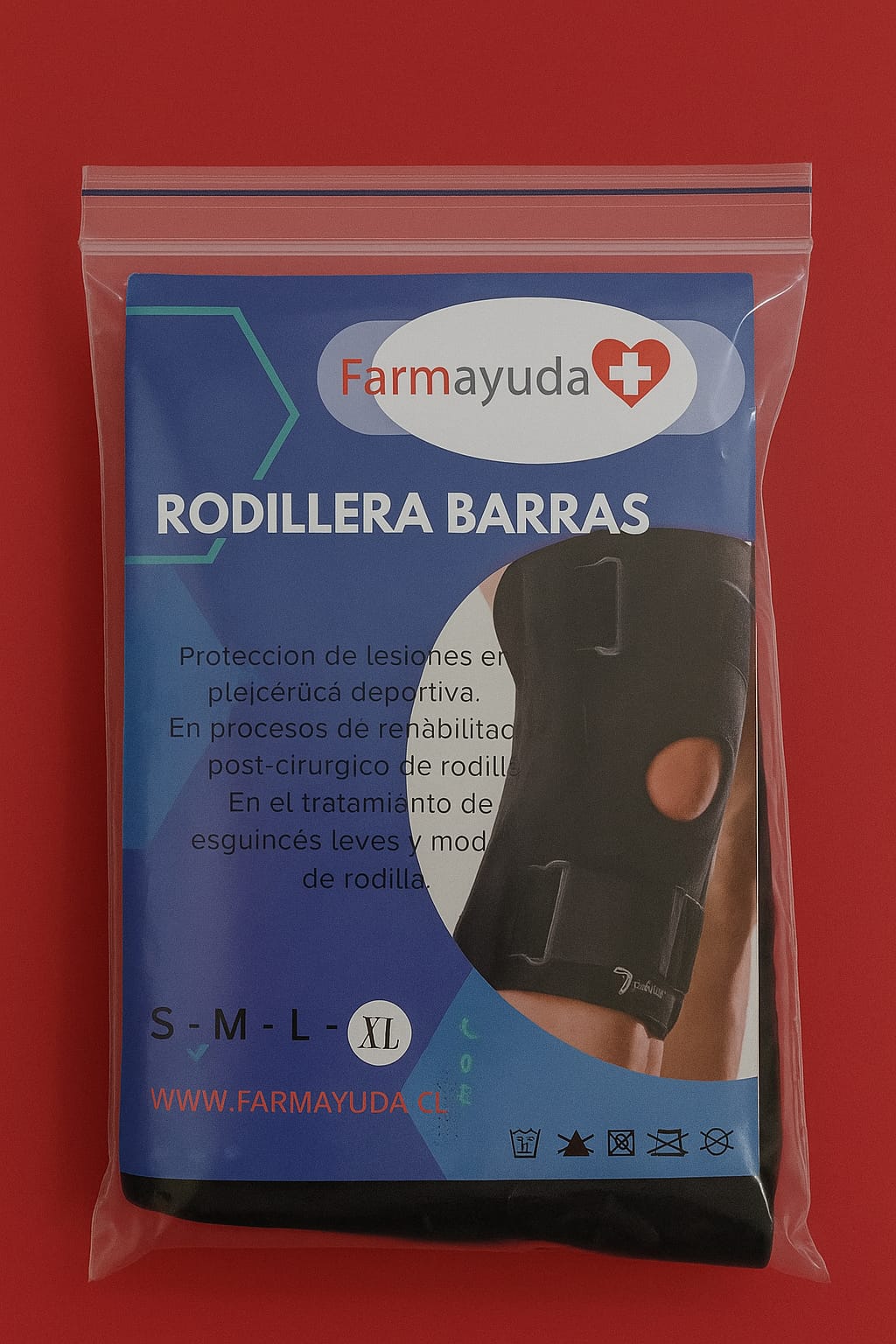 Rodillera Barra Neopreno