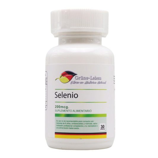 Selenio 200 Mcg X 30 Cápsulas