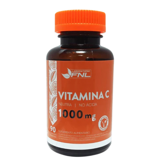 Vitamina C No Ácida 1000 mg 90 capsulas FNL