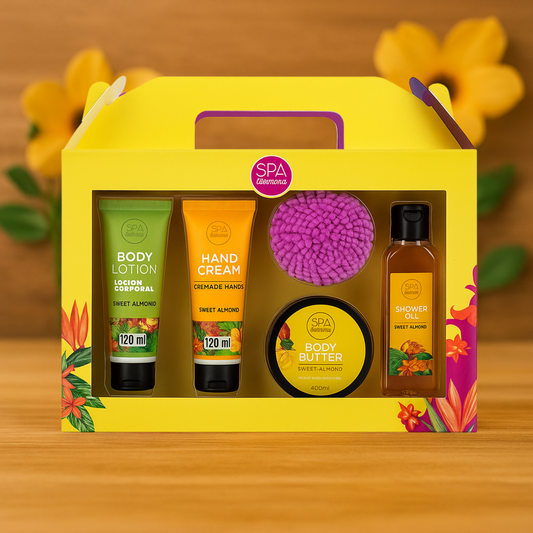 Maleta Crema Manos + Crema Corporal + Manteca + Aceite Masaje