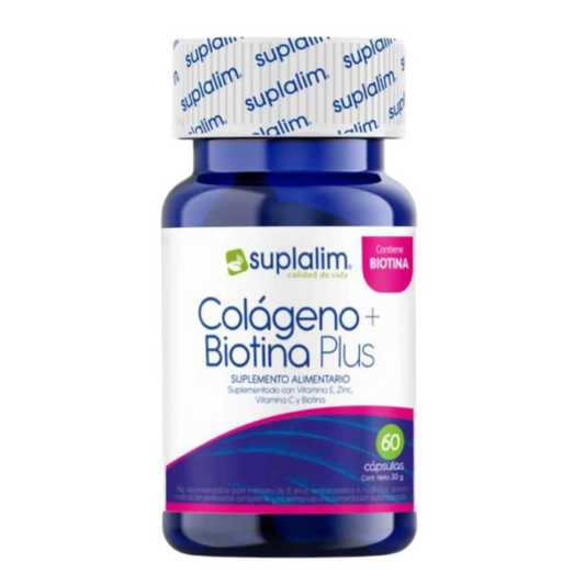 COLAGENO + BIOTINA PLUS 60 CAPSULAS