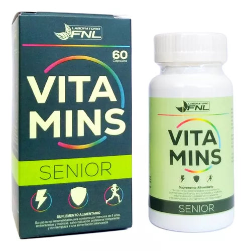 VITA MINS Senior 60 Cápsulas FNL