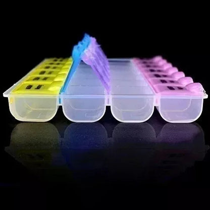 Pastillero Semanal Mensual Organizador Pastillas