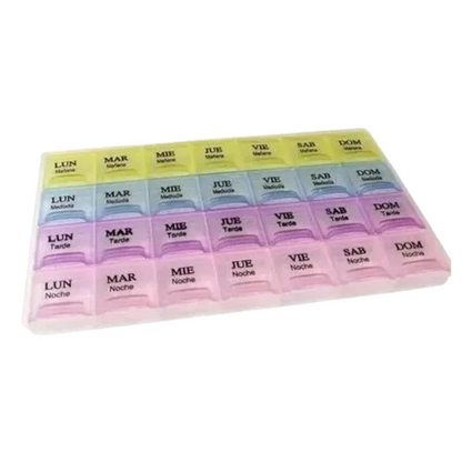 Pastillero Semanal Mensual Organizador Pastillas