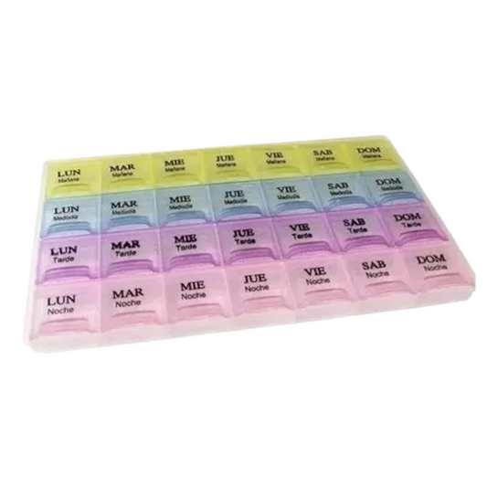 Pastillero Semanal Mensual Organizador Pastillas
