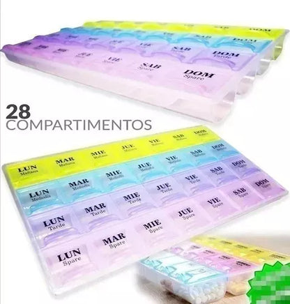 Pastillero Semanal Mensual Organizador Pastillas