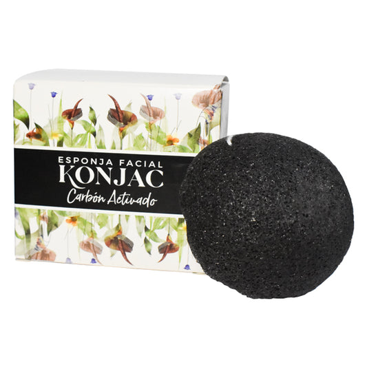 Esponja de Konjac Carbón