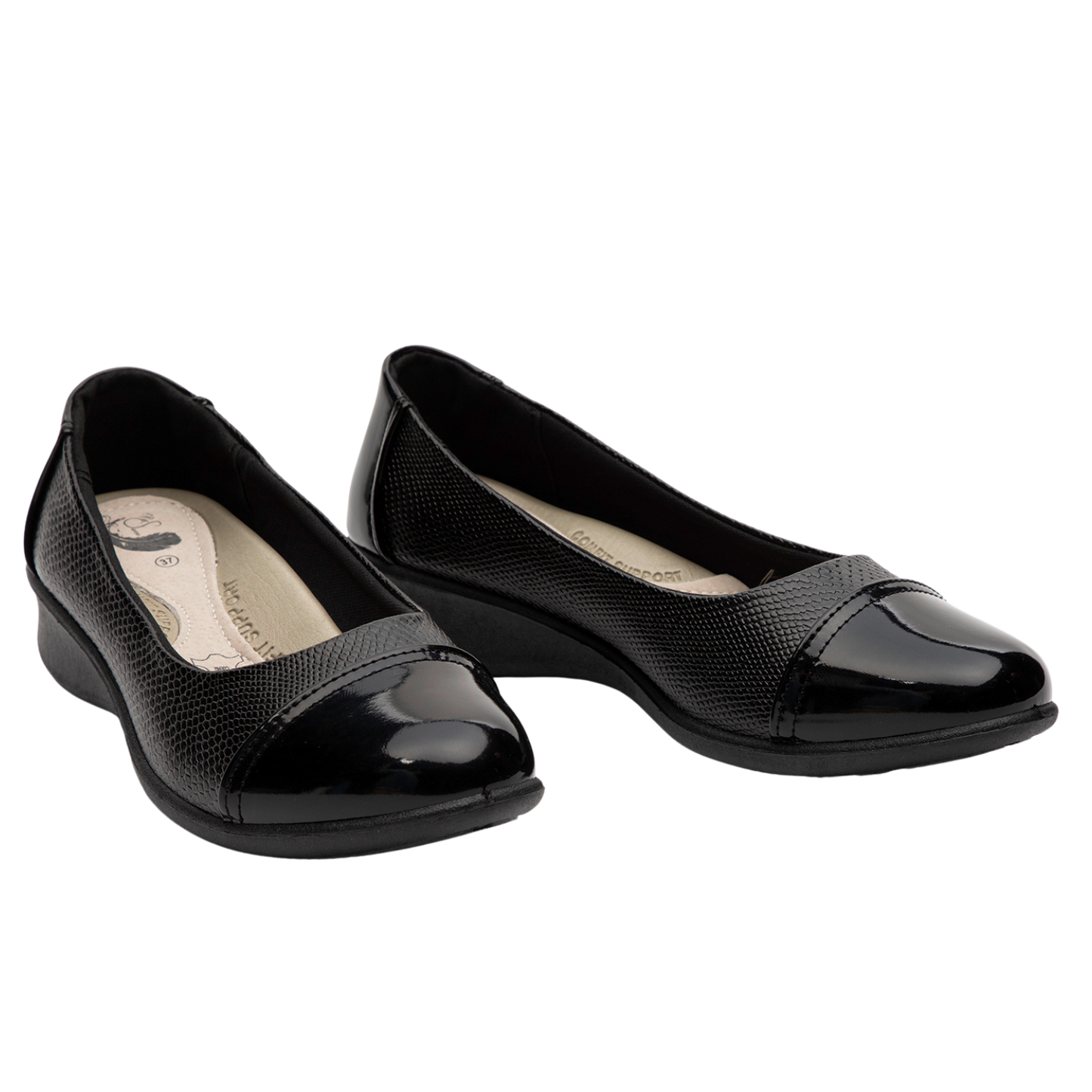 Zapato Mujer Confort  con Plantillas 100% Cuero