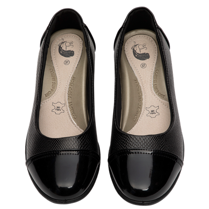 Zapato Mujer Confort  con Plantillas 100% Cuero