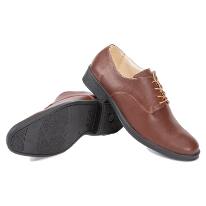 Zapato Hombre Confort Full Cuero Cordón