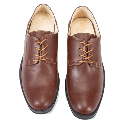 Zapato Hombre Confort Full Cuero Cordón