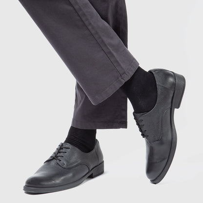 Zapato Hombre Confort Full Cuero Cordón