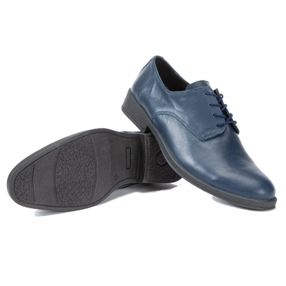 Zapato Hombre Confort Full Cuero Cordón