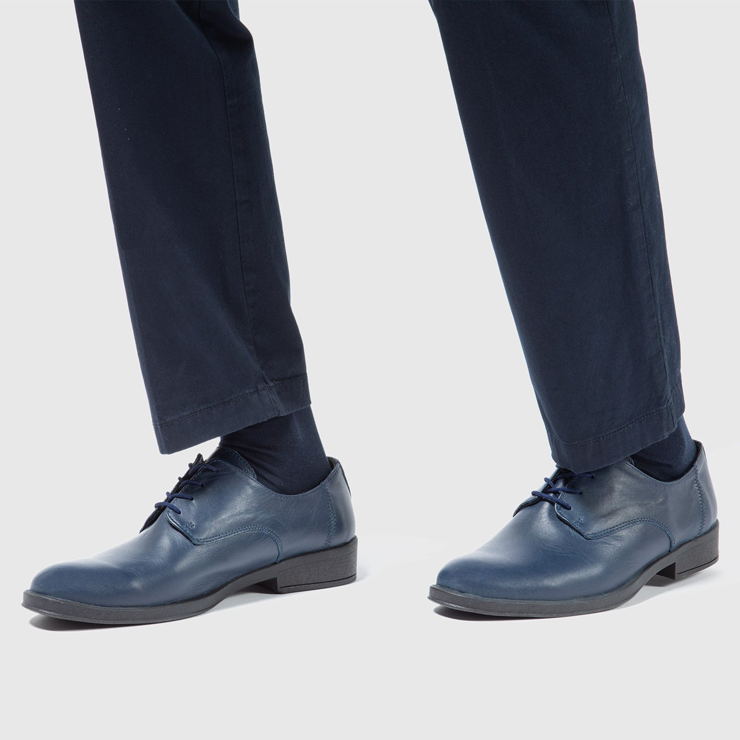 Zapato Hombre Confort Full Cuero Cordón
