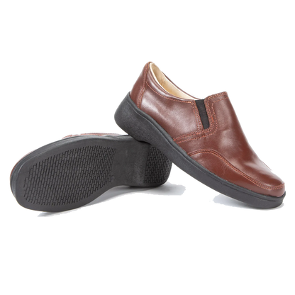 Zapato Mujer Confort Full Cuero Elástico