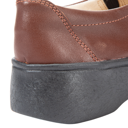 Zapato Mujer Confort Full Cuero Cierre