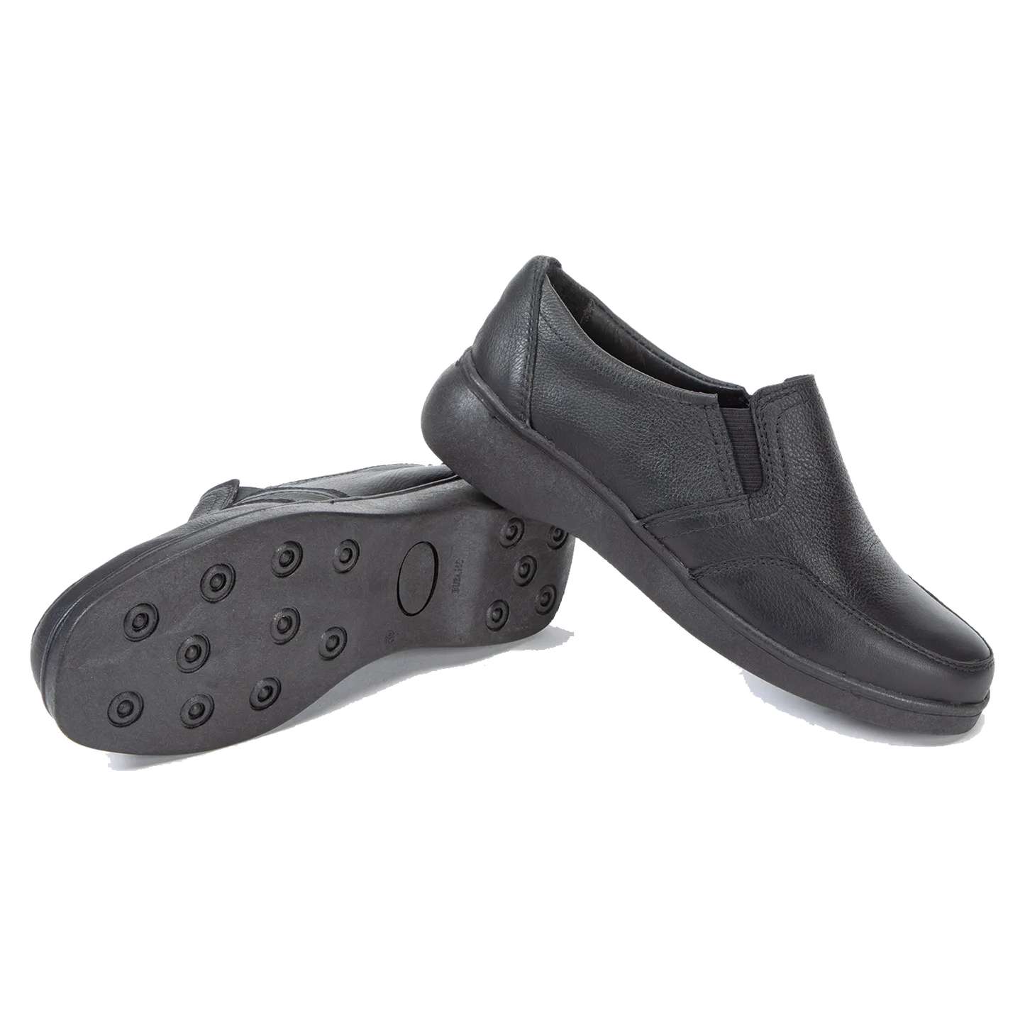 Zapato Mujer Confort Full Cuero Elástico