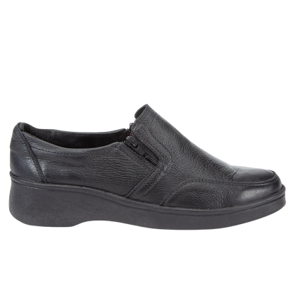 Zapato Mujer Confort Full Cuero Cierre