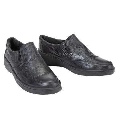 Zapato Mujer Confort Full Cuero Cierre