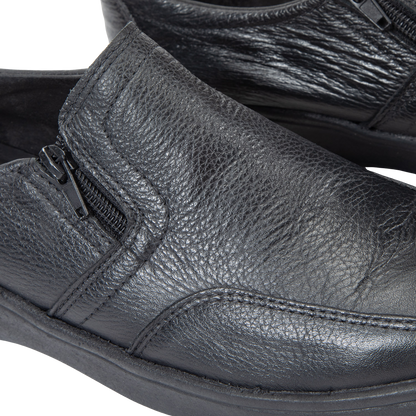 Zapato Mujer Confort Full Cuero Cierre