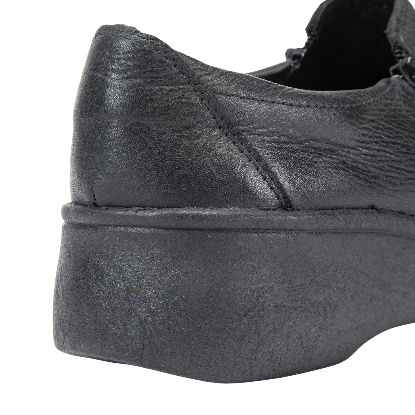 Zapato Mujer Confort Full Cuero Cierre