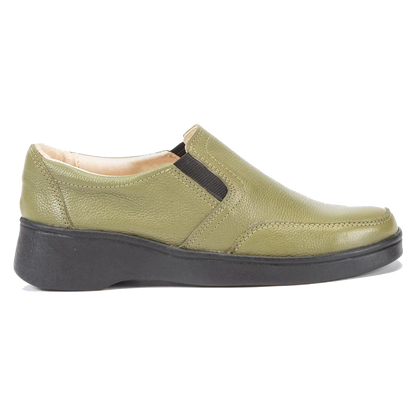 Zapato Mujer Confort Full Cuero Elástico