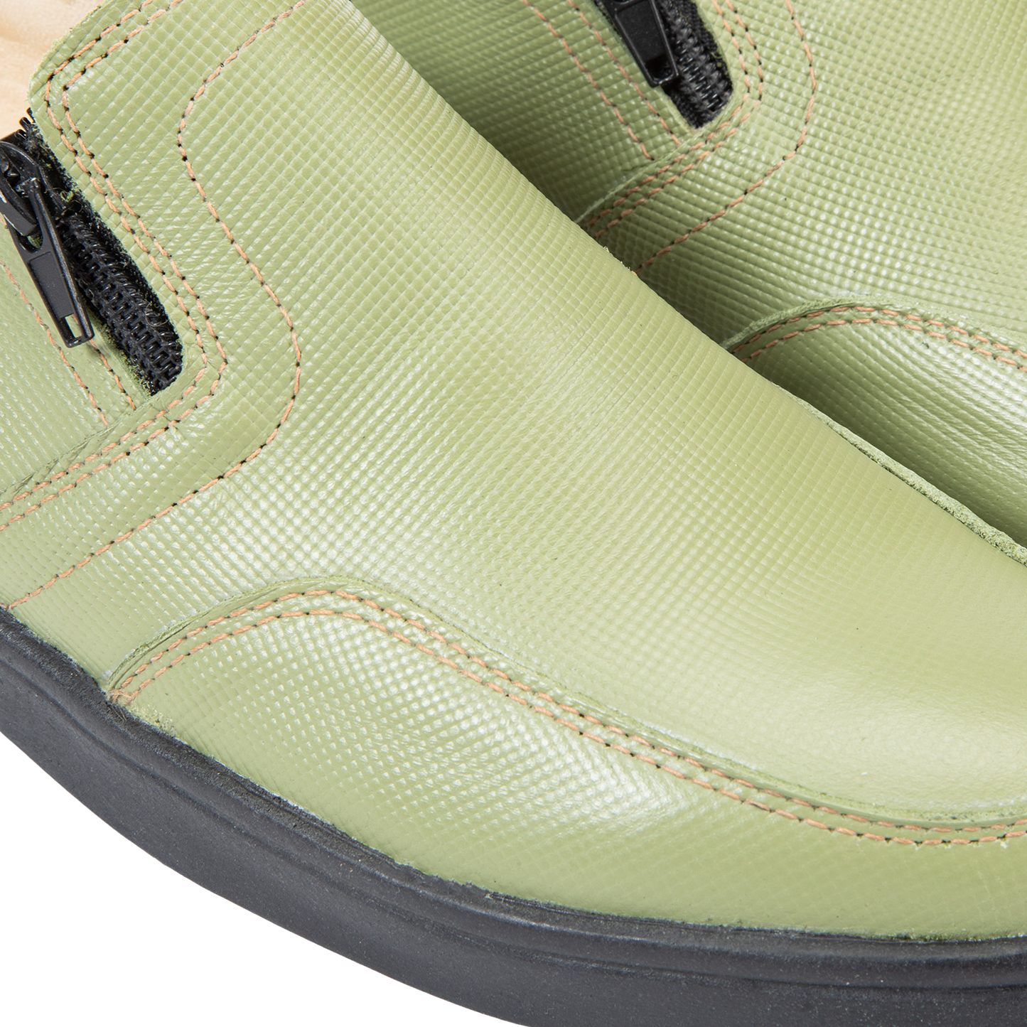 Zapato Mujer Confort Full Cuero Cierre