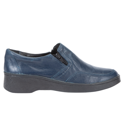 Zapato Mujer Confort Full Cuero Cierre