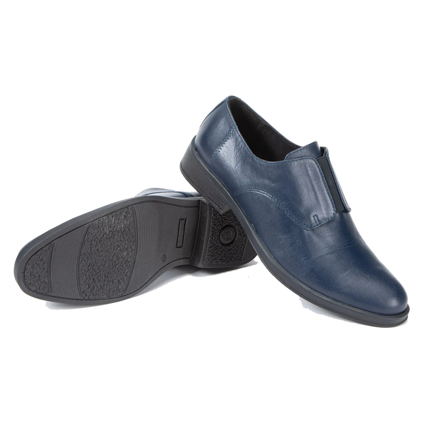 Zapato Hombre Confort Full Cuero Elástico