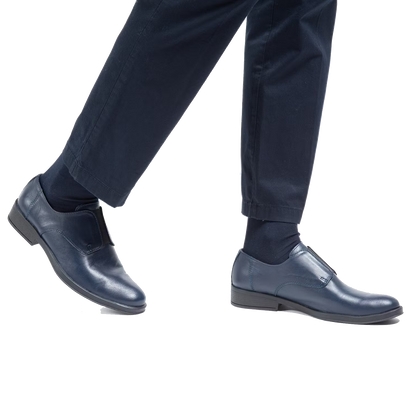 Zapato Hombre Confort Full Cuero Elástico