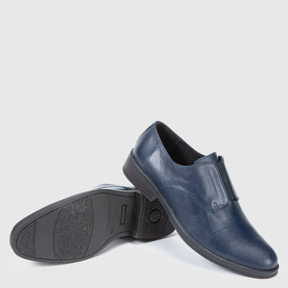 Zapato Hombre Confort Full Cuero Elástico