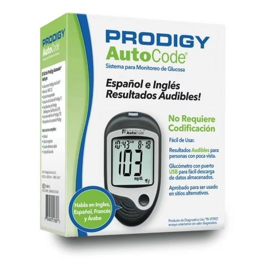 Glucómetro Medidor de Glucosa Prodigy AutoCode
