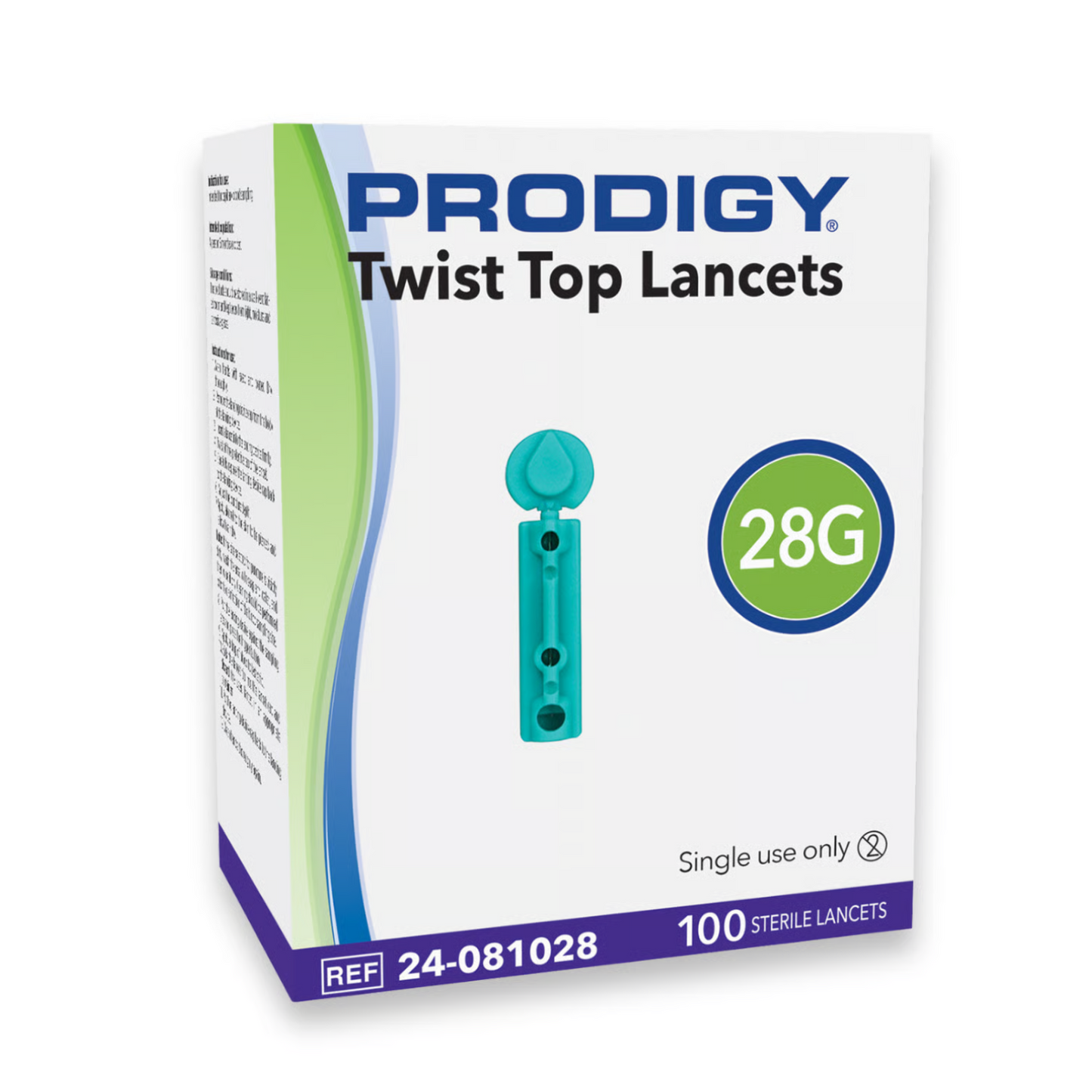 Lancetas Prodigy 28G – Suavidad y Precisión para tu Control de Glucosa