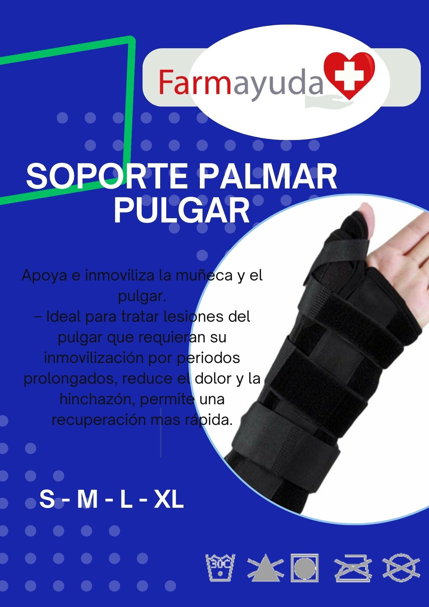 Muñequera Ambidiestra Con Pulgar