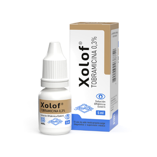 Xolof 0.3% Sol.Oftalmica 5ml (tobramicina)