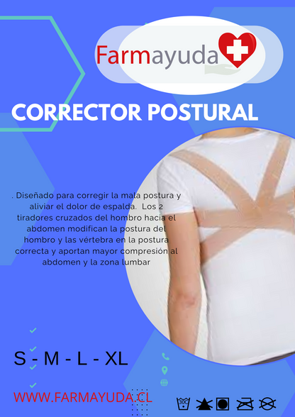 Corrector Postural Elástico